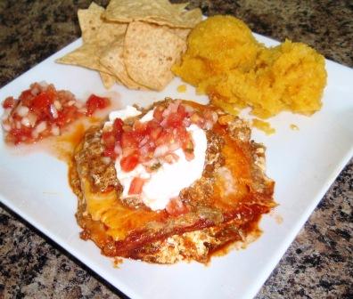 Enchilada Casserole - Mexican Lasagna