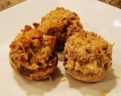 Sausage Stuffed Mushrooms