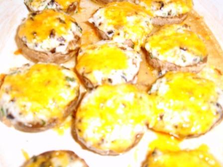 Crab Stuffed Mushrooms